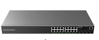 GR-GWN7802 16 Port, 4 SFP Enterprise layer 2+ managed network switch
